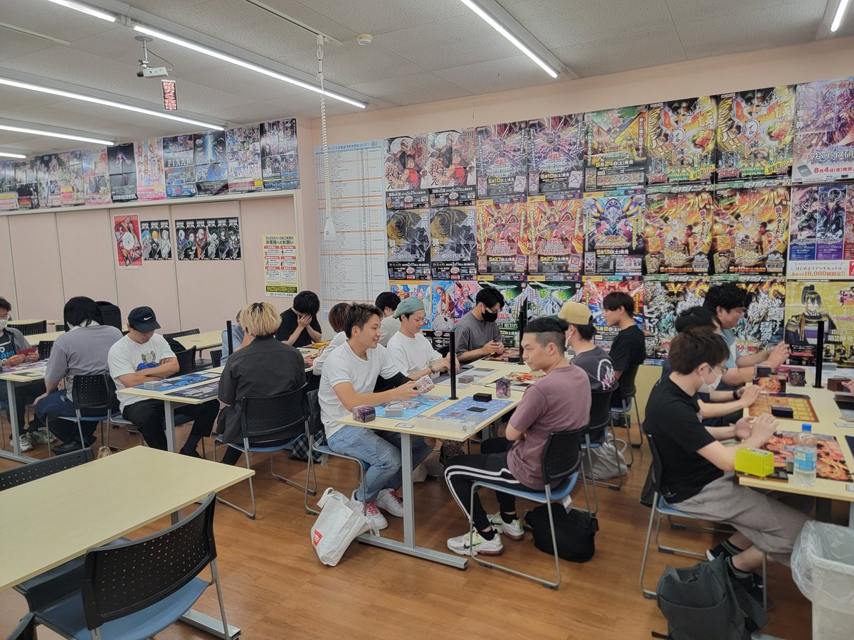 media21tama's tweet photo. ワンピーススタンダードバトル
21名でスタートです
#ワンピース
#カードボックス玉島店 https://t.co/ZR12FeMo4g