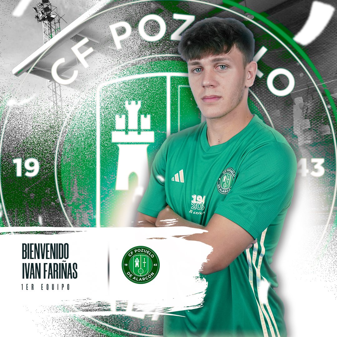 𝗙𝗜𝗖𝗛𝗔𝗝𝗘 |

🤝 𝙄𝙑𝘼𝙉 𝙁𝘼𝙍𝙄Ñ𝘼𝙎, 𝙁𝙄𝘾𝙃𝘼𝘿𝙊 🤝

🙌 Iván López Fariñas (<a href="/ivannlf10/">Ivan Lopez Fariñas</a> ) se convierte en nuevo jugador del Pozuelo 

🔝 Incorporamos a un gran lateral diestro, en su primer año en 3a 💪🏼

Procede del <a href="/RayoVallecano/">Rayo Vallecano</a> DH

¡¡Bienvenido a tu nueva casa !! 👋🏼