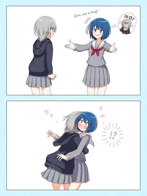 #ハグの日  🍜🐧