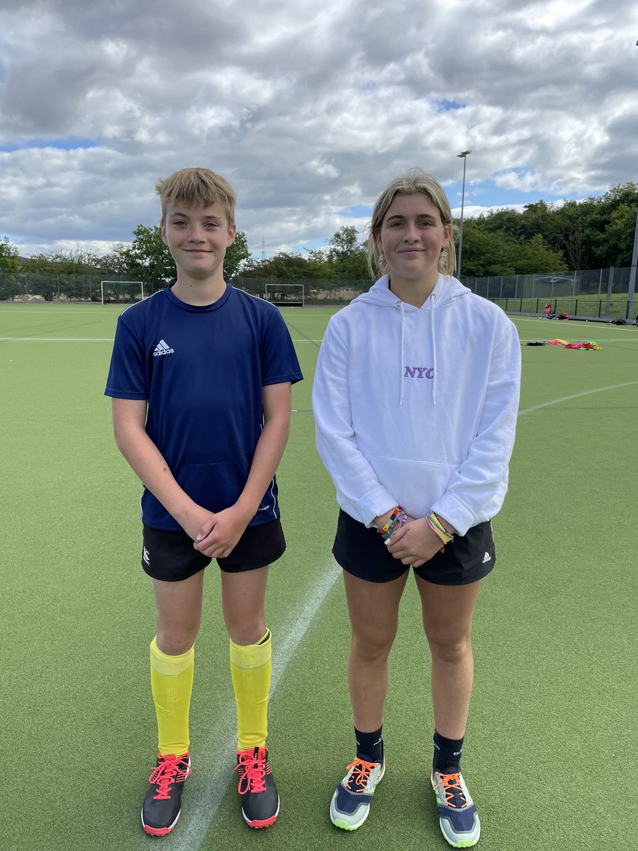 strath_sport's tweet image. Players of the Day at Strathallan Hockey Camp challenge a coach. Players currently leading 5-4 #fun #stretchandchallenge