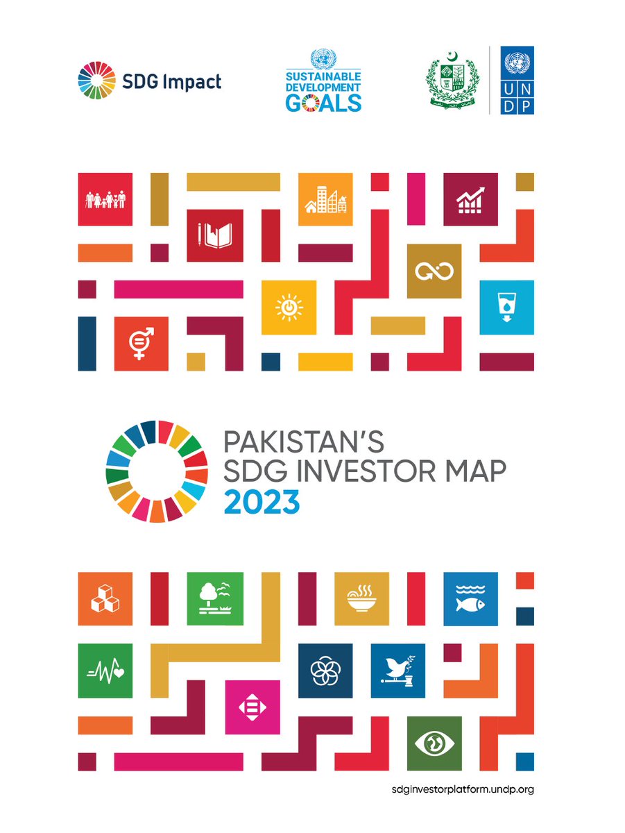 UNDP_Pakistan's tweet photo. #UNDPinPakistan @GovtofPakistan @ForeignOfficePk present Pakistan's 1st #SDG Investor Map 2023.

"I look forward to seeing conversion of report findings into multibillion transactions to position🇵🇰on global &amp; regional platforms for economic diplomacy."
- H.E. @BBhuttoZardari 1/2 https://t.co/1jnCNXB9SE