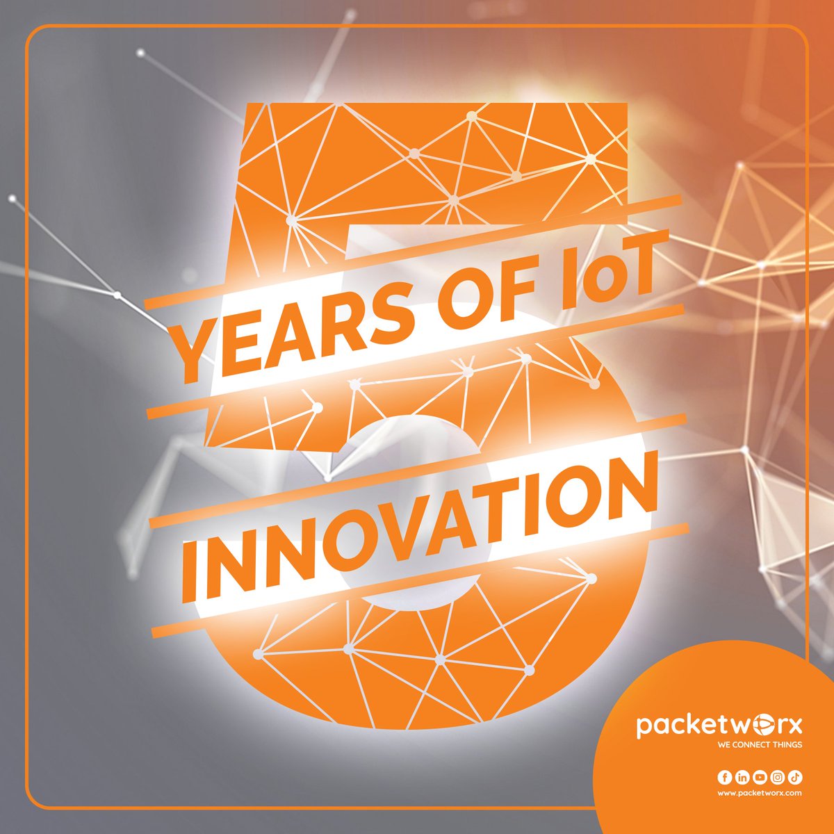 Packetworx's tweet photo. And, we're back๐just in time for our 5th anniversary!๐ฅณThanks so much for supporting us all these years๐งกPlease join us in celebrating 5 years of making IoT happen in the Philippines, one community at a time, by sharing with us your best moments with #Packetworx. https://t.co/yFZUQI3rFK