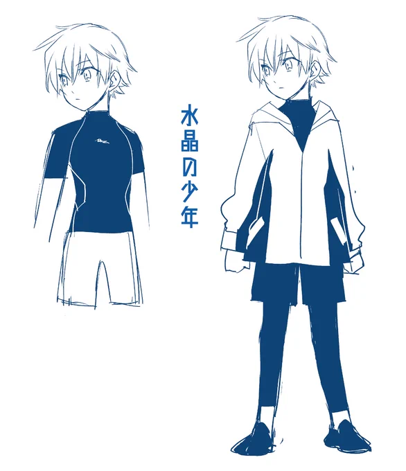 晶の着てる服はランナーとかが着てる運動機能を向上させる服です。
コンプレッションウェアというらしいですね 