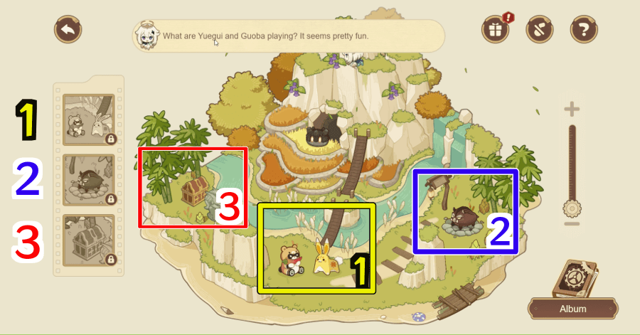 G8_Genshin's tweet image. 😊 Smile for the Kamera! 📸

The new Shadows in Motion web event is so cute 🤭 Here are the answers for Shadows in Motion Part 1 and 2 👇 as well as how to play the web event: game8.co/games/Genshin-… 👤📷

#GenshinImpact #ShadowsinMotion #webevent #Game8