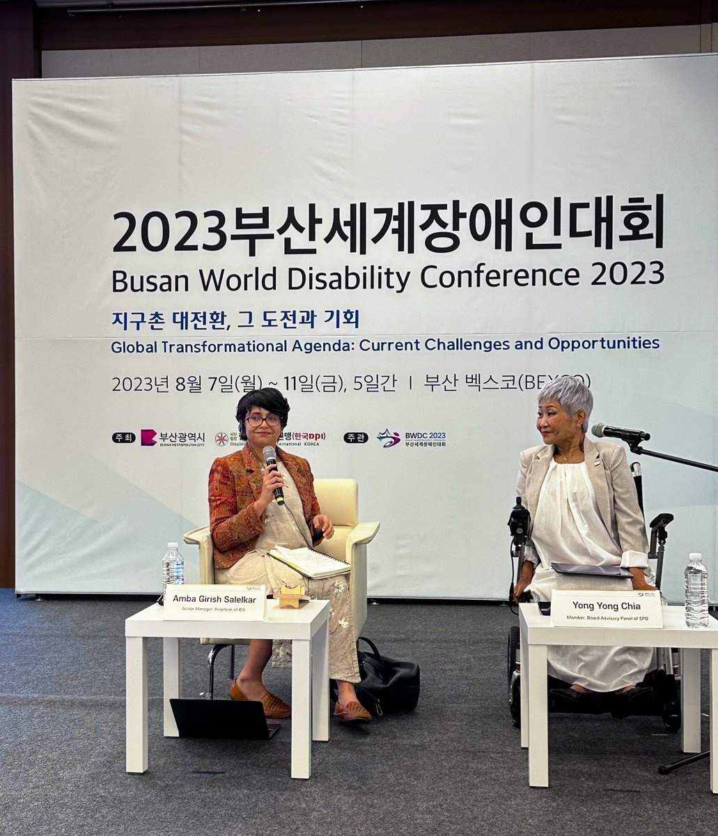 IDA_CRPD_Forum's tweet photo. Second panel moderated by IDA focused on CRPD implementation and obstacles that appear in Asia Pacific region and globally. Topics such as #deinstitutionalization, #intersectionalities were tackled with a goal of changing the narrative and stigma around #crossdisabilityinclusion. https://t.co/E7vRppVALX