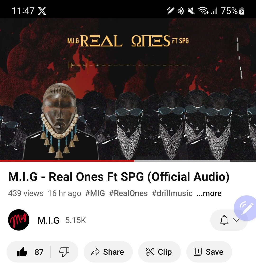 dme_363's tweet photo. The greatest Hip Hop act in Namibia dropped a new banger. A little taste of drill rap. M.I.G the greatest no cap. 🐐 🇳🇦 🔥
@mightyillgame
#MusicWithDME https://t.co/3ym4WAQCjg