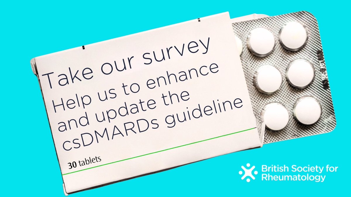 RheumatologyUK's tweet photo. 🗣Please share our questionnaire to help us understand the extent to which our current #csDMARD guidelines are utilised in clinical practice, and identify areas that may require reviewing or changing. 

Deadline: 15 September 2023.

Read more: https://t.co/zpEO5kI9iI https://t.co/BNpM175GmF