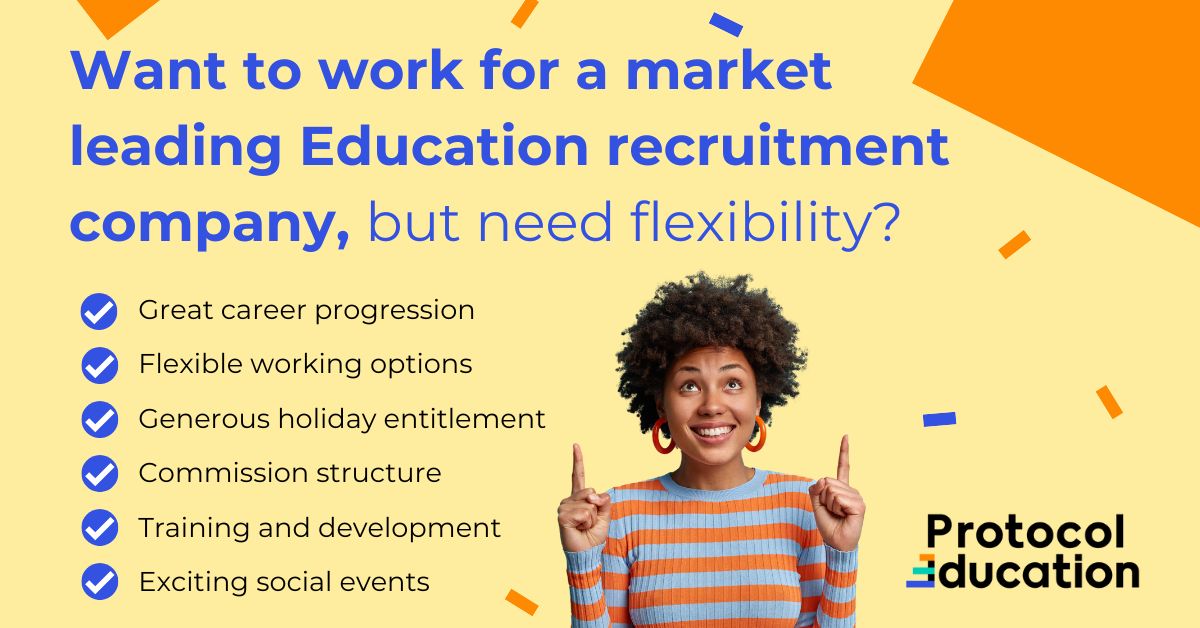 Ready to elevate your career? @ProtocolEd are growing their team. Recruitment Consultants – whether you're starting out or a seasoned pro - flexible, part-time roles are available. Make an impact and help schools. Apply at bit.ly/3OkN71y #CareerOpportunity #JoinUs