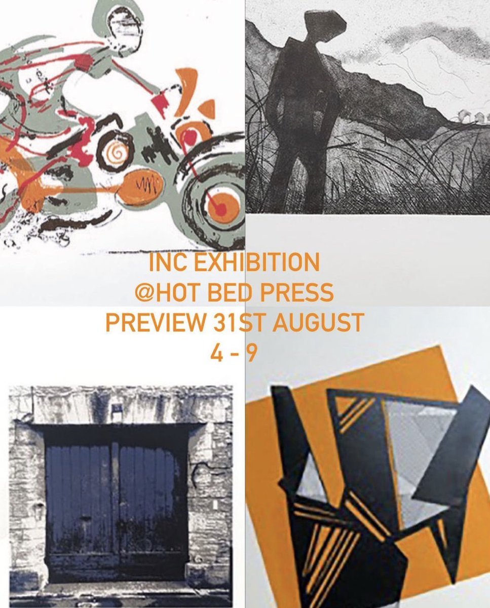 Just a few of the 18 new prints that will be on display at our exciting collaborative project with @magdelenarts taking place <a href="/HotBedPress/">Hot Bed Press</a> Preview 4 till 9pm 31st August . All welcome.