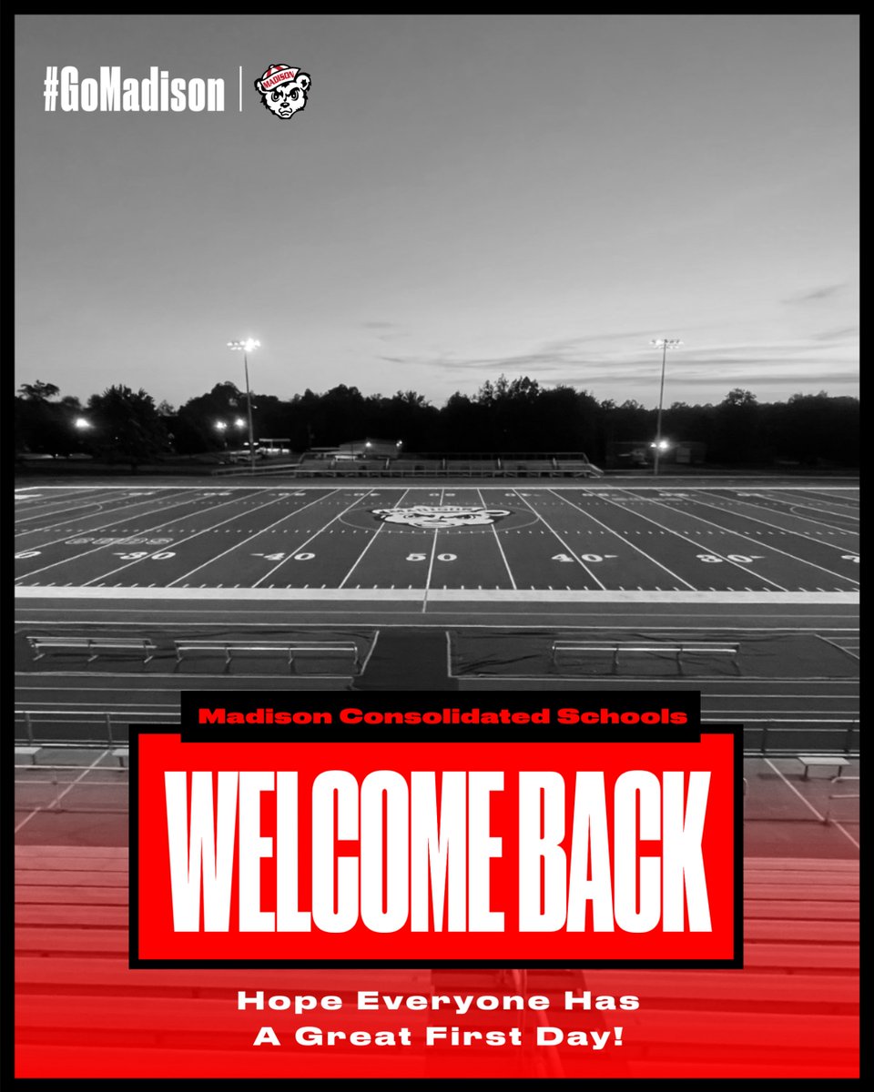 cubsAD's tweet photo. WELCOME BACK TO ALL OUR STUDENTS! We hope everyone has a great school year! #GoMadison https://t.co/hTu0XRiM0l