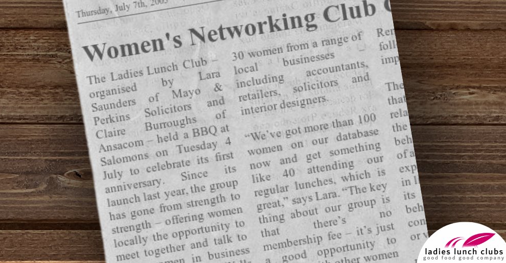 Ladies Lunch Clubs tweet media