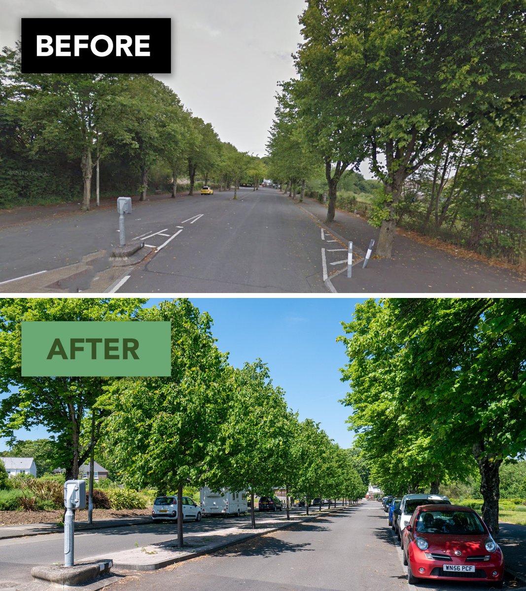 GreenBlueUrban's tweet image. In the scorching summer heat, there&apos;s nothing quite like finding refuge under the loving shelter of trees. 🌿 Their towering branches provide not only a picturesque setting but also a refreshing oasis of ... bit.ly/3Qf8Vyv

#UrbanTreePlanting #HeatStress #CanopyCover