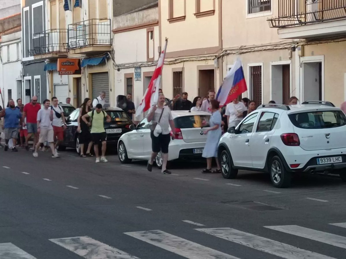 Peregrinos de Europa del Este hacen escala en Don Benito de camino a las JMJ nuestracomarca.com/don-benito/147…