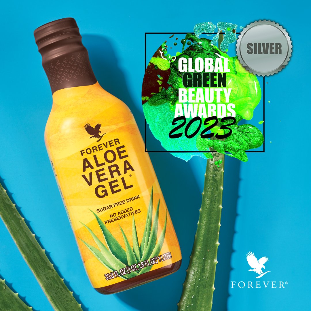 Forever Aloe Vera Gel has been awarded Silver for Best Aloe Vera Product in the 2023 Global Green Beauty Awards!

#FLP #foreverliving #award #winning #aloe #aloevera #aloeveragel #globalgreenbeautyawards