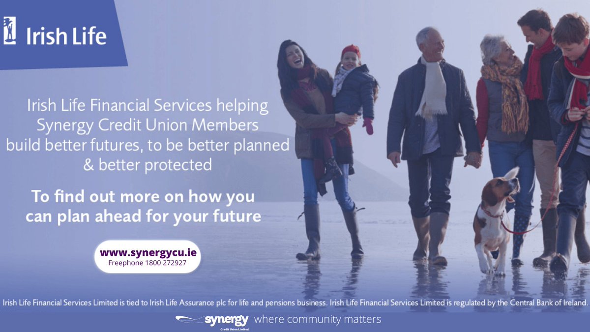 Get a free financial review from your local #creditunion! 

Financial advice helps you take care of the things that matter, so you can build a better future, be better planned, and be better protected. 

Learn more: synergycu.ie/services/finan…

#FinancialAdvice #PlanningForFuture