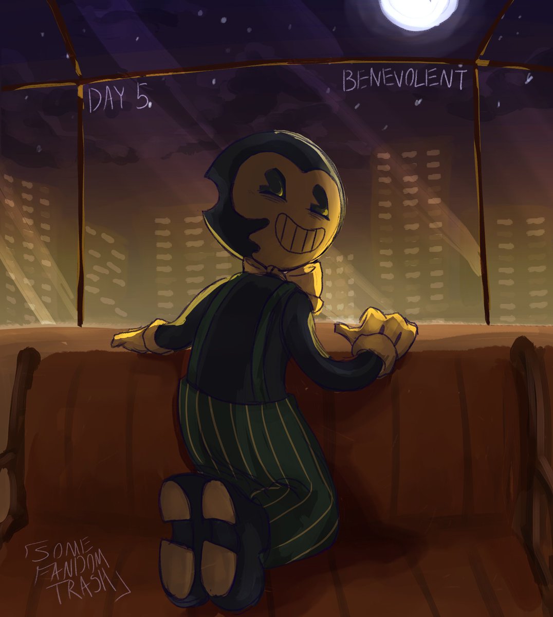 somefandomtrash's tweet photo. day 5 - benevolent
what a happy, totally 100% friendly guy!
#The_Ink_Demonth #BATDR #BATIM https://t.co/BI930L0sFB