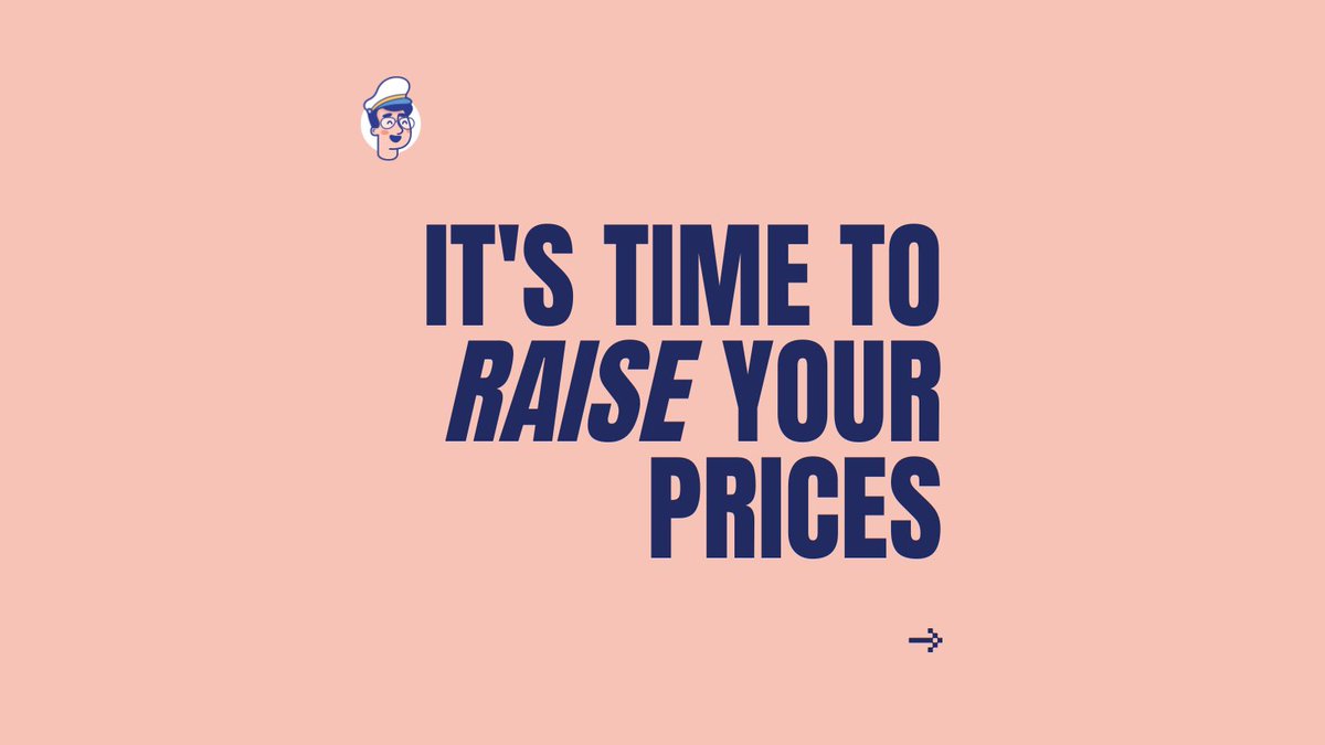 When did you last put your prices up? Mindset can be the biggest thing holding freelancers back from charging their worth. withjack.co.uk/why-its-defini…