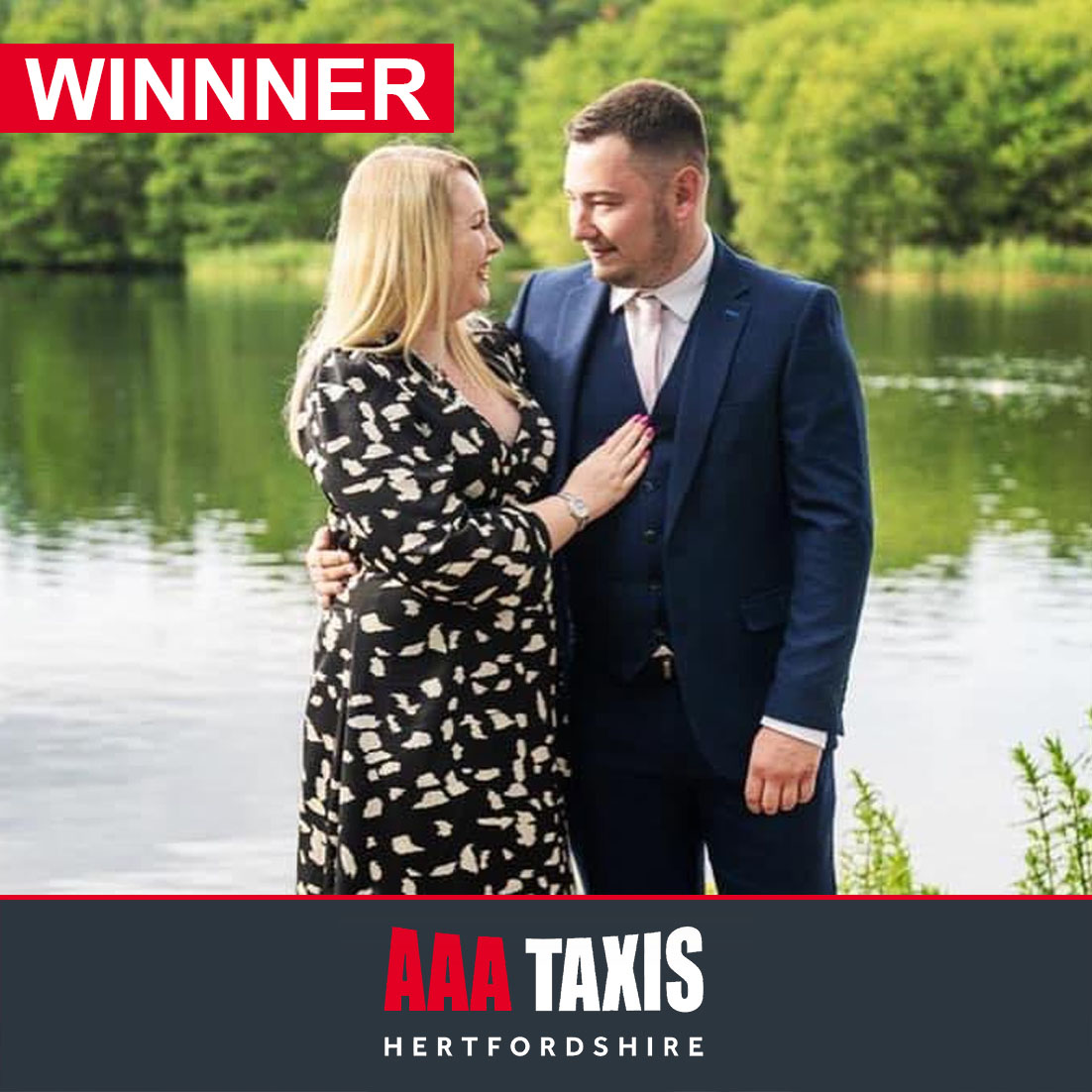 AAA_Taxis_Herts's tweet photo. WINNER... well done to Amy Irving who has won our £50 Amazon voucher.
Amy moves into her new home and says "Wow thanks AAA Taxis for the prize, we have so much to buy for the new pad, and this will be ideal"
#AAAtaxis #Hatfield #PottersBar #Win #Prize https://t.co/YA1bhQ0ACP