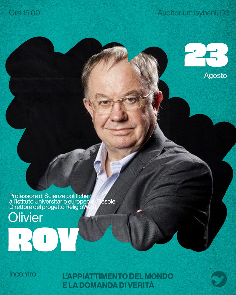 Olivier Roy e @frereAdrien al #Meeting23 dialogano sui rischi culturali legati alla semplificazione del #linguaggio nell’era delle #emoji. 👉 Puoi prenotare il tuo posto bit.ly/3Yh3mBF #amiciziainesauribile
