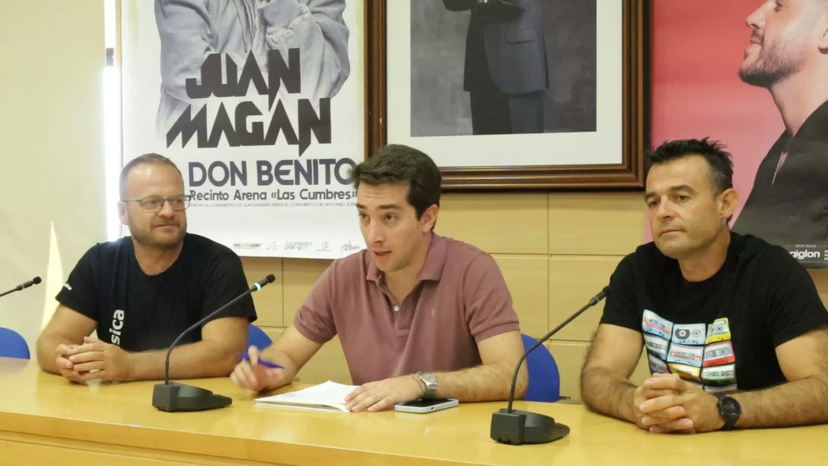 Juan Magán y Antonio José actuarán en la Feria de Don Benito nuestracomarca.com/don-benito/147…