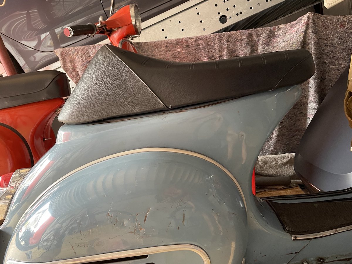 Corsa Sitzbank auf VBB #vespa #vespacorsa #vbb #vespavbb