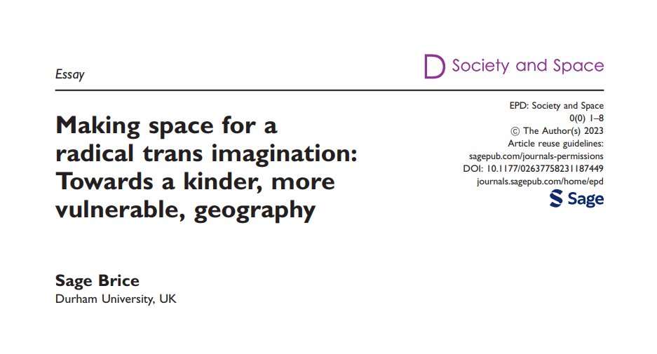 QueerGeogPGRG's tweet photo. This month, we're reading two essays in conversation from @getrael and @sage_brice on the state of geography today, and what is to be done about it. 

You're more than welcome to join us on Wednesday 23rd August, 3pm UK-time. 

Join by e-mailing: queergeographiespgr@gmail.com https://t.co/Tm3NEPYAnO