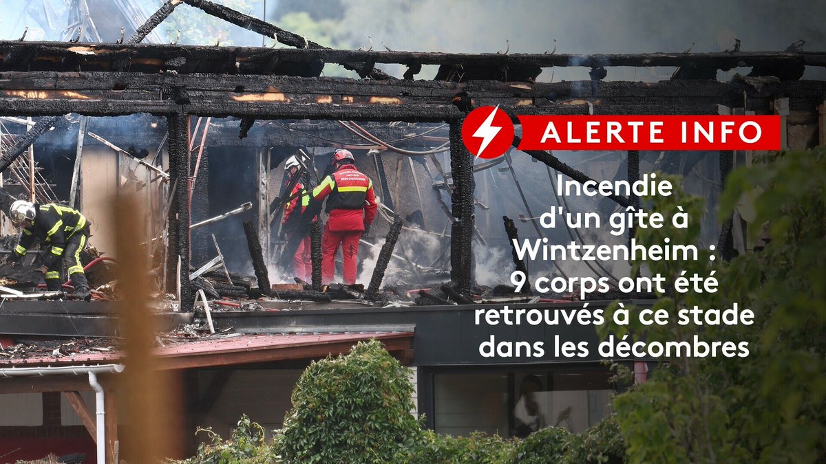 🔴 ALERTE INFO

Incendie en Alsace : neuf corps ont été découverts dans les décombres à Wintzenheim, en Alsace.

Dans la matinée, onze personnes manquaient à l'appel après l'incendie de ce gîte qui accueillait des personnes handicapées. 

Suivez la situation sur notre direct 👉