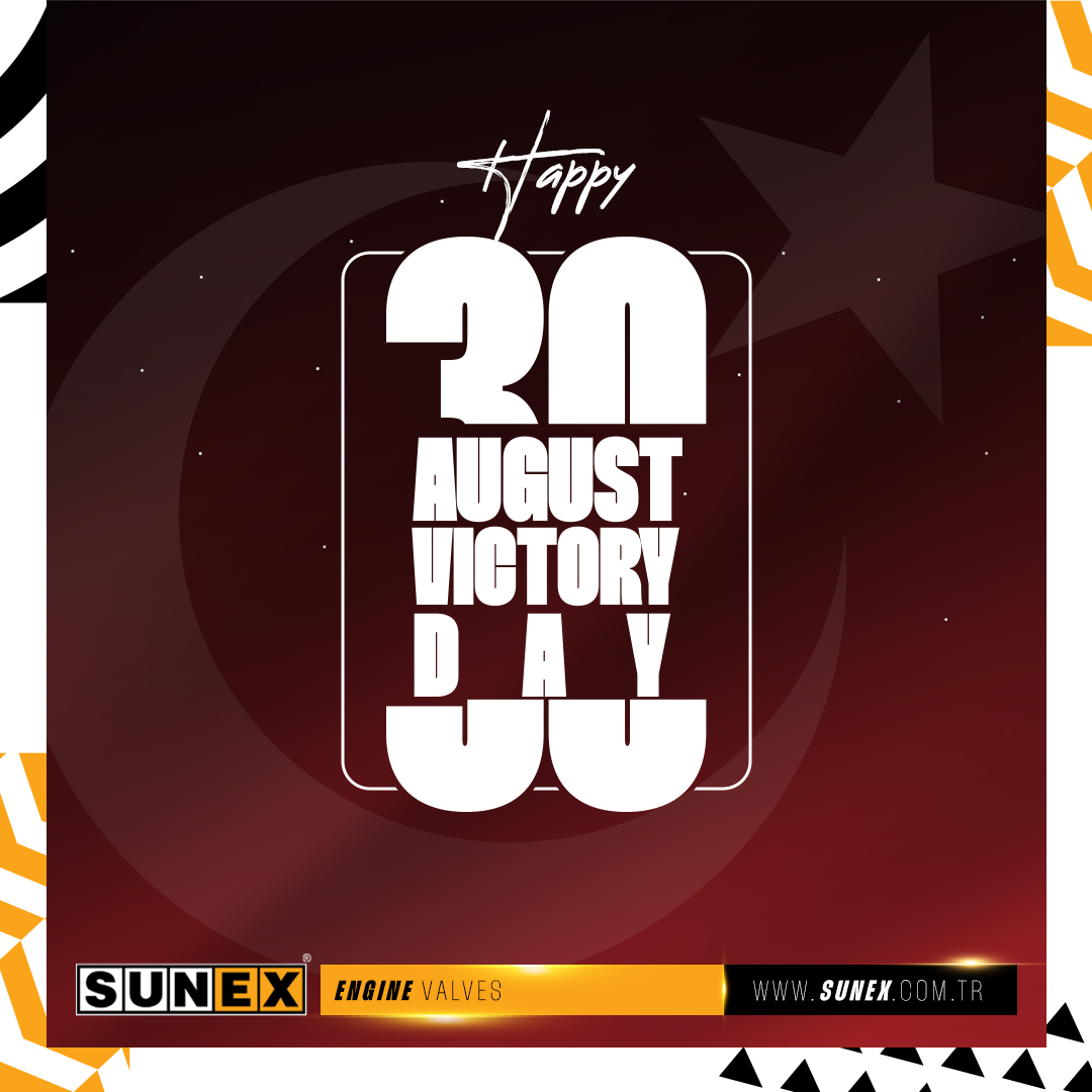 SunexEngine's tweet photo. Happy 30 August Victory Day.
.
.
💻https://t.co/3rIvB0fDF1
📞+90 (332) 239 15 15
📞+90 (332) 239 15 20
📧sunex@sunex.com.tr
.
.
.
#sunex #enginevalves #kolben #subap #gayd #baga #motor #üretim #ithalat #ihracat #export #import #30august #victoryday https://t.co/7mUpwwklU9