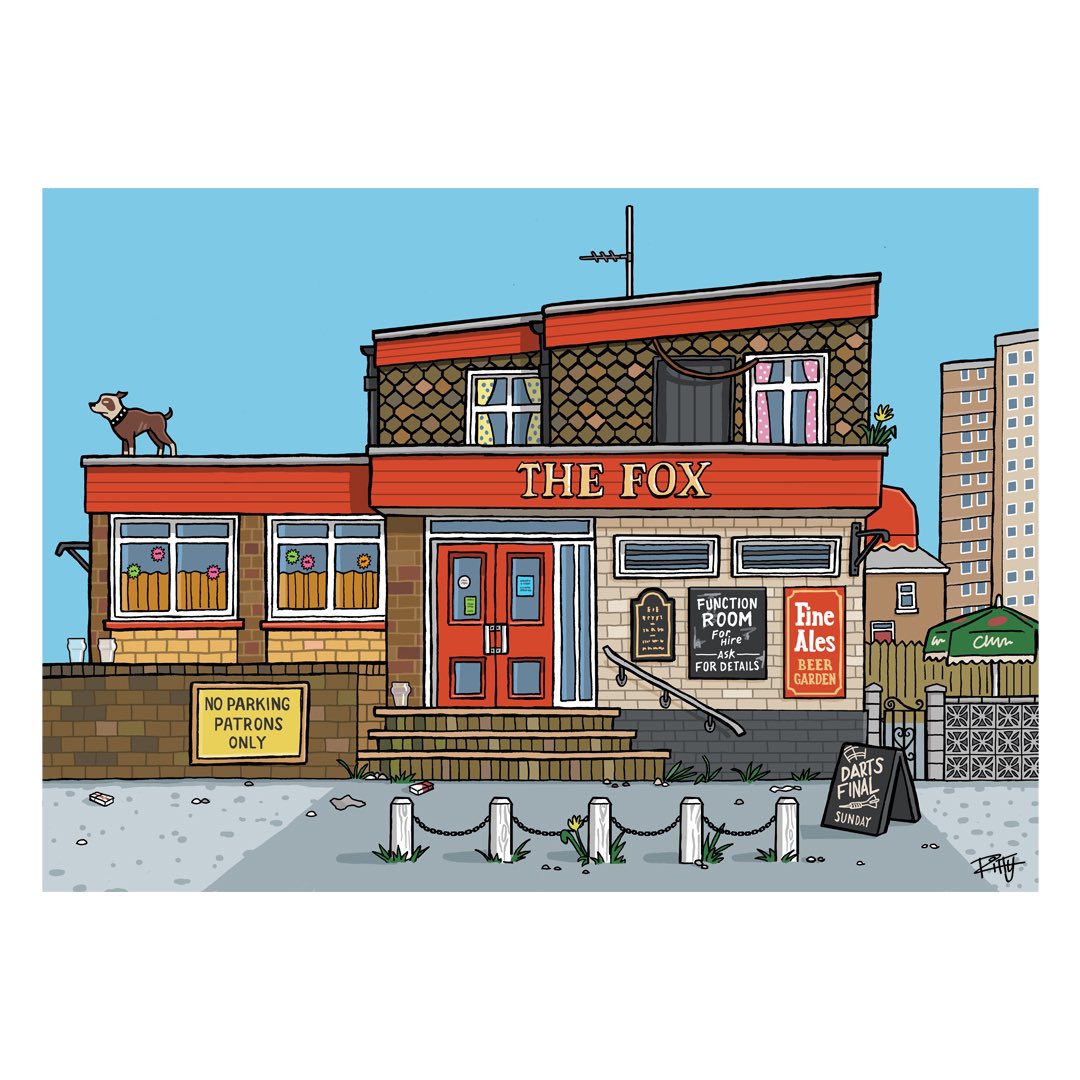 Welcome to The Fox in 1980, the first in the series ‘PUB LIFE’ - a lickle illustrative tale through the decades to modern day, a place where love, loffs ‘n’ life are shared.

‘Early Doors’ is No. 1 of 8.

More details on other Riffy socials. 

#blackcountry #morethanapub
