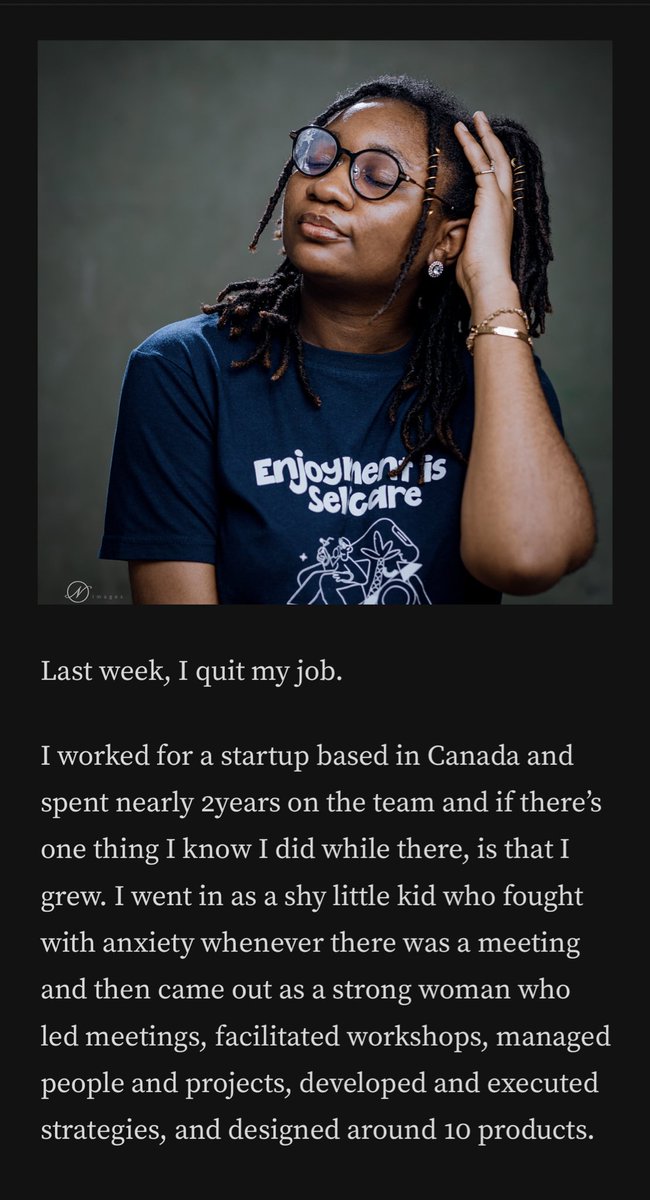 I shared a bit of my story here around how reading &amp; writing led to career advancement for me.

We cannot all be writers, but we can at least expose ourselves to the knowledge hidden in written media.

Also contains a list of books I’ve read!!

Read here: bootcamp.uxdesign.cc/reading-and-wr…