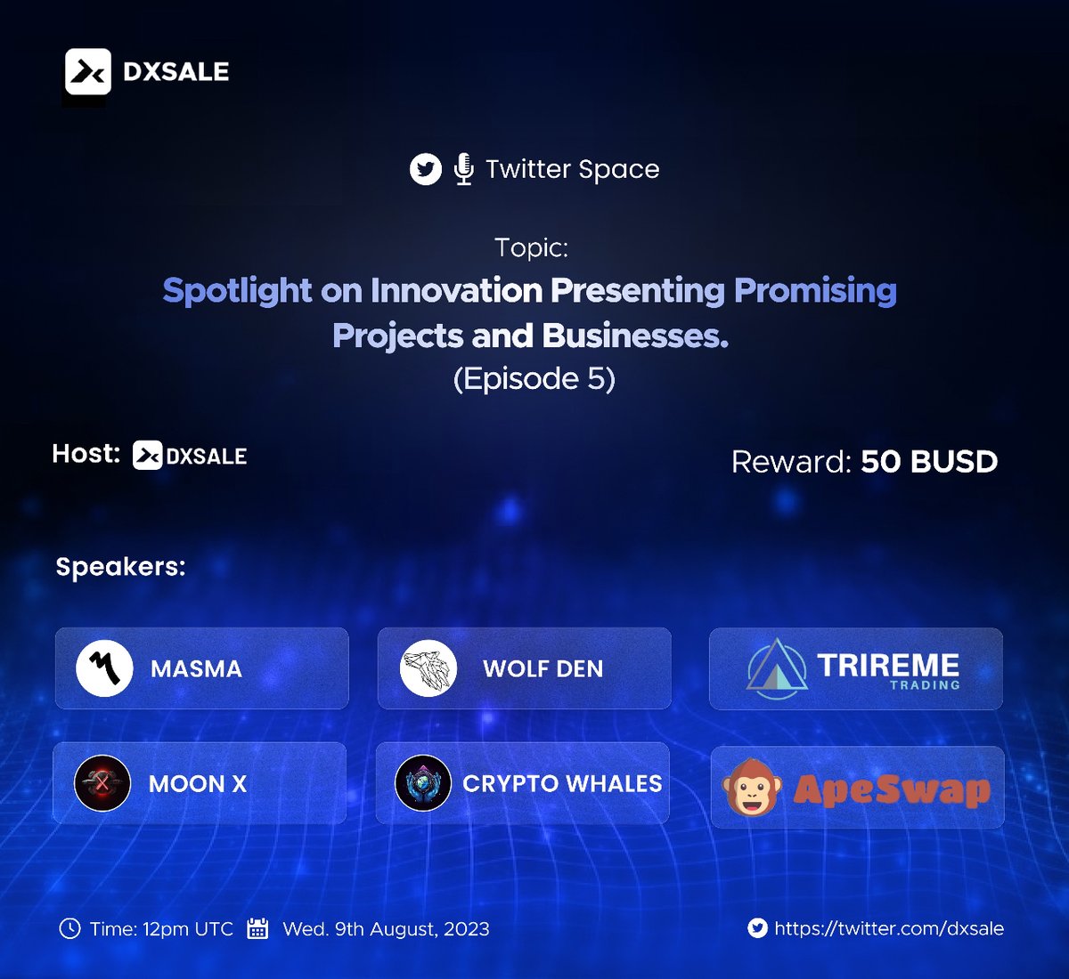 DxSale.Network tweet media