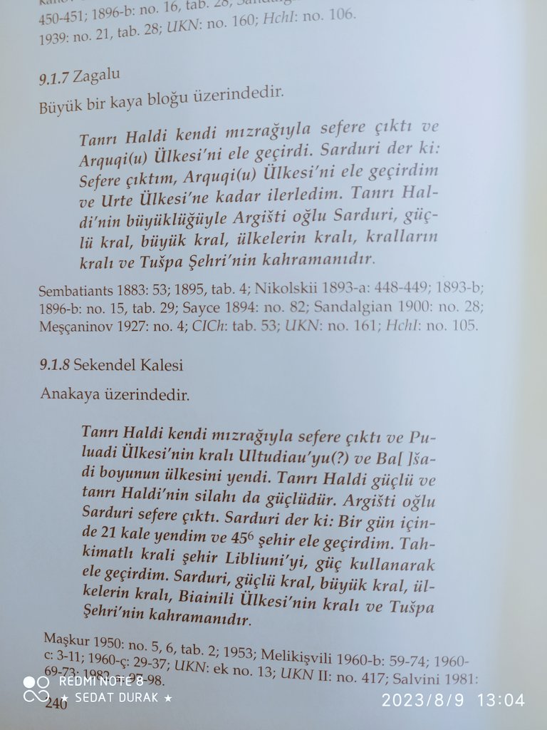 Urartu krallığı..
