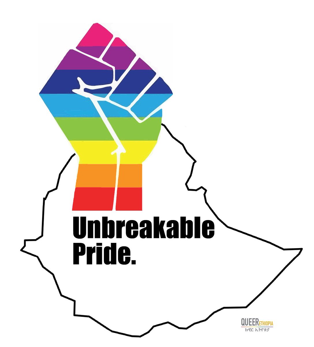 QueerEthiopia's tweet photo. Although the times are sad and heartbreaking, the support and care we are showing each other despite the growing hatred and threats is a source of pride. In all this, our fight continues ✊🏾🏳️‍🌈 https://t.co/d0qoeBf6xc