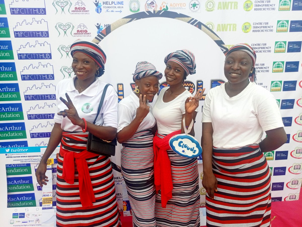 serdecnig's tweet photo. In celebration of the 2023 @UN World Indigenous People Day &amp; promoting the socio- economic rights of the Indigenous People with support from @macfound &amp; @chricedng we join other cohorts to organize a cultural rally showcasing the rich cultural of the 9 indigenous tribes of Abuja. https://t.co/2lFl9Gm5NL