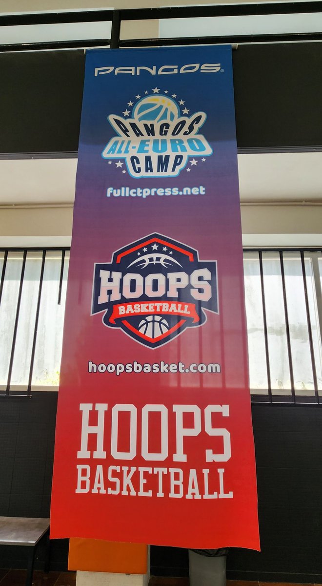 PangosAACamp's tweet photo. Inaugural #PangosAllEuroCamp is underway at @BasketakiCom Arena by @Trigonis30 in Athens🇬🇷

All games live @ballertv 🎥   https://t.co/wXBC1VXczB 

Workout @34sari_ 
uniforms @CompanyHoops
drinks @BioSteelSports 
🏀 @Spalding 

Scouting @nbadraftnet @RonMFlores @FrankieBur &amp;more https://t.co/O1oRfsg9ee