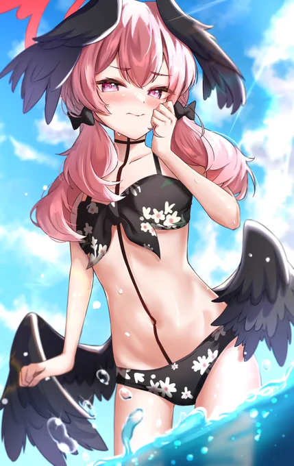 水着コハル  #ブルアカ