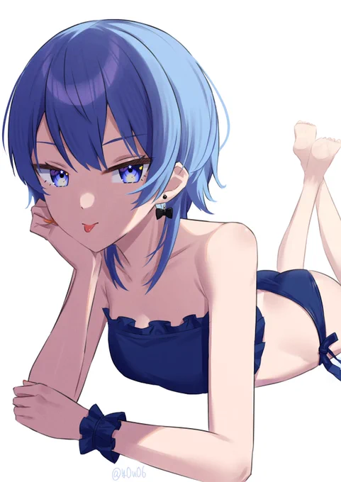 水着すいちゃん #ほしまちぎゃらりー