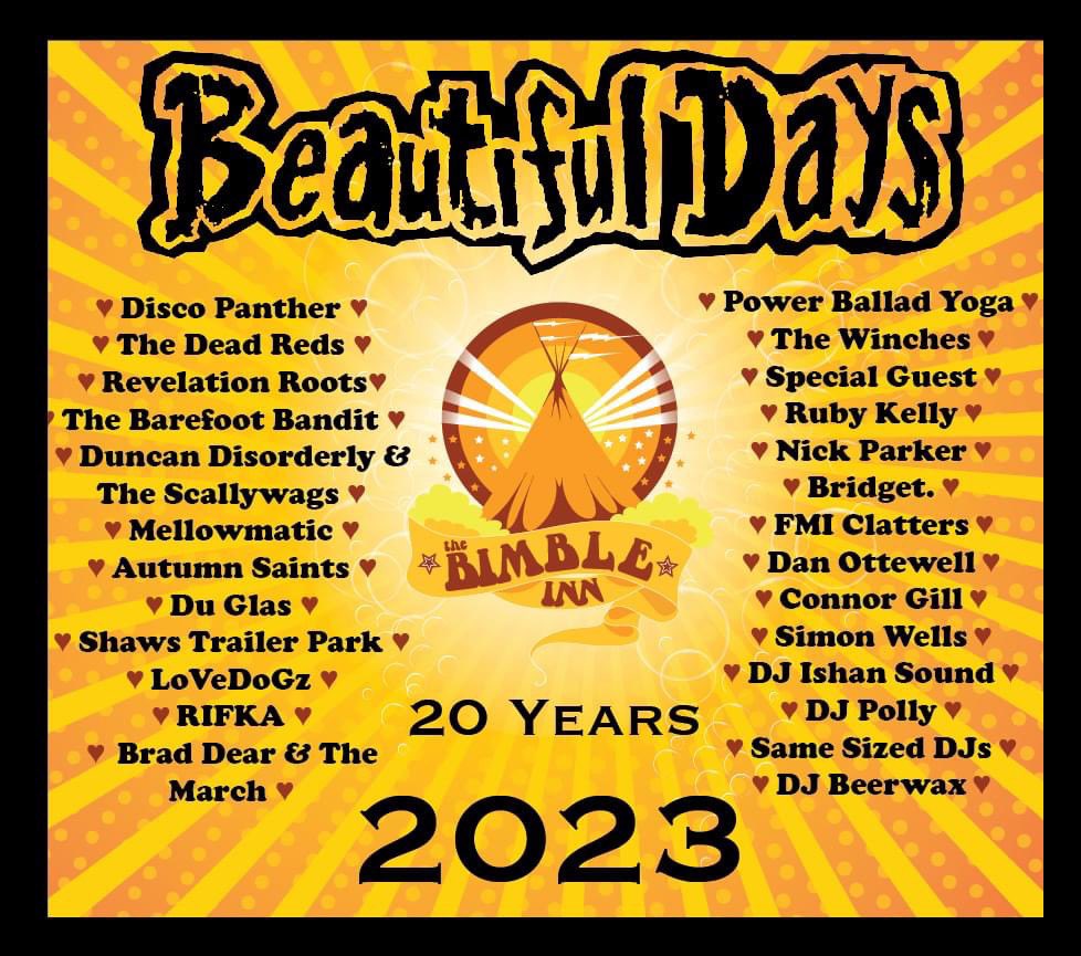 AutumnSaints's tweet photo. Happy days! Delighted to be invited to play @BDsfestival #bimbleinn this year! We are playing Saturday 19th August at 7:30pm. Hope to see you there. Many thanks to @DMFMusicTeam and @the_levellers for having us ❤️🙏🤠
#bimbleinn #ukfestivals #familyfestival #americana https://t.co/Bv7nG9CxLb