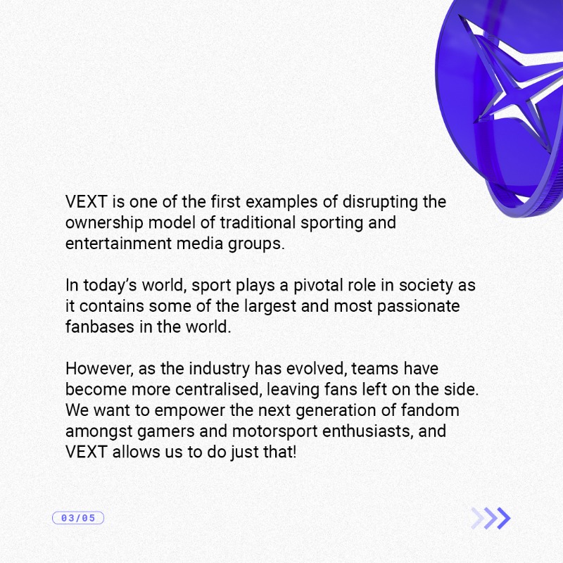 vextoken's tweet photo. We want to empower our community to take inclusivity and ownership to a new level 🙌

#VEXT #Web3