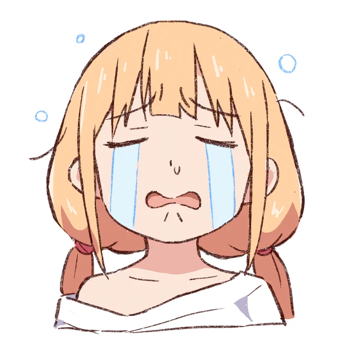 過去絵で杏アイコン作った。 
