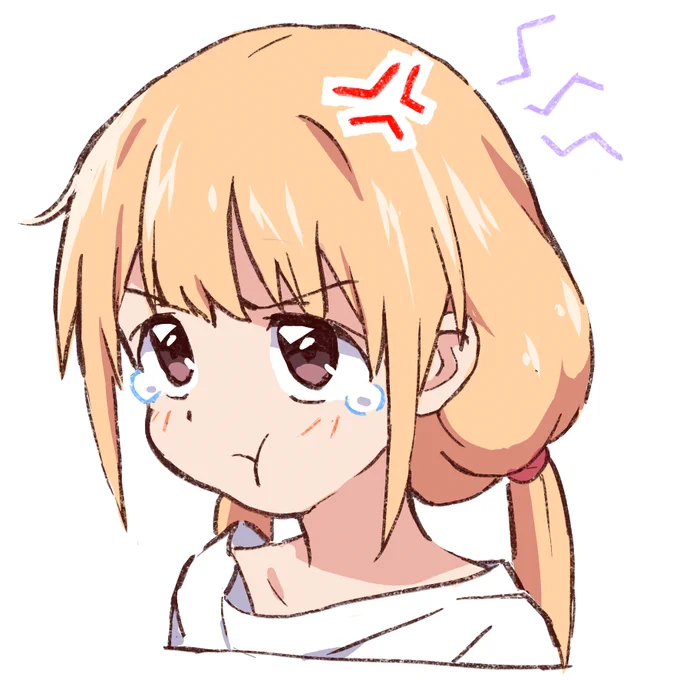 過去絵で杏アイコン作った。 