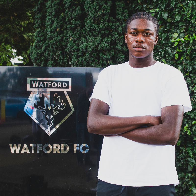 WatfordFCAcad's tweet photo. Three new faces! 👋

Striker Jonathan Lawson has signed for our Under-18 side, with defender Alistair Gould and winger Jake Watkiss joining the Under-21s!

Welcome to Watford, lads. 👊