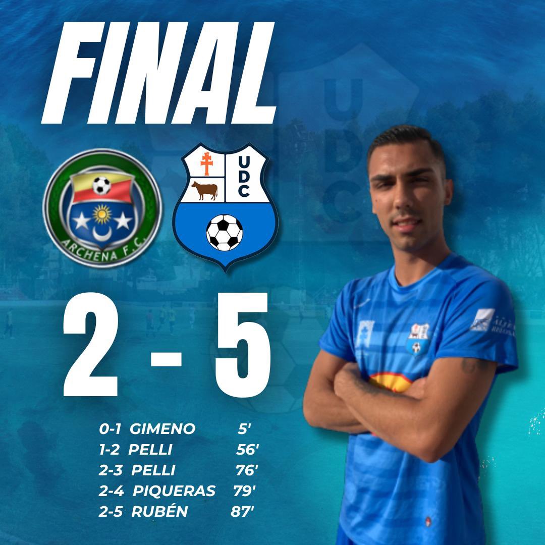 🔵PRETEMPORADA 23-24⚪️

⚔️⚽️ Ayer disputamos nuestro primer partido de Pretemporada y este fue el resultado frente al <a href="/archenafc/">Archena F.C.</a> 

⚔️🔵⚪️

#SoyDelCaravaca #JuntosSomosMasFuertes