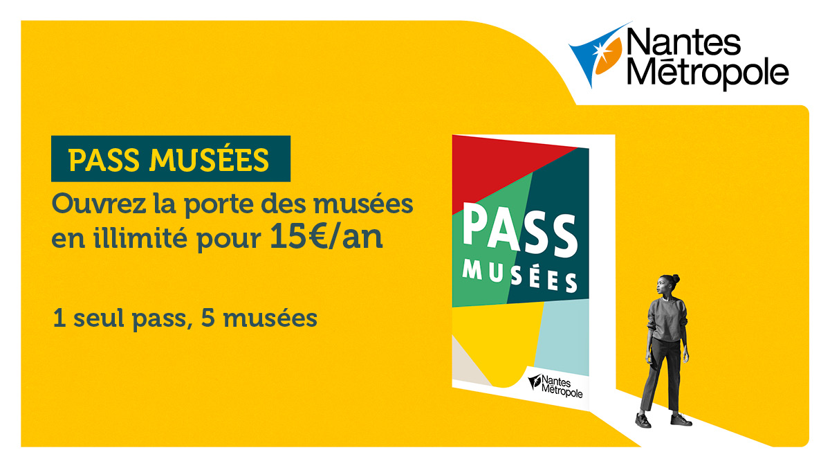 #PassMusée à Nantes Pour 15 € visites en illimité pendant 1 an des 5 musées @MuseeArtsNantes @ChateauNantes Museum d'histoire naturelle Musée Jules Verne @LeChronographe 👉 bit.ly/PassMusees_Nan… #LVAN #art #culture #Nantes #expo #musée #science #histoire #archeologie