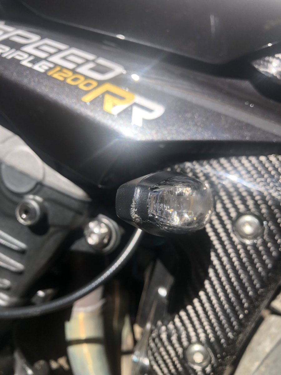 Thanks to the wanker that just knocked my bike over, fucked off and left it on the ground. You absolute bastard!