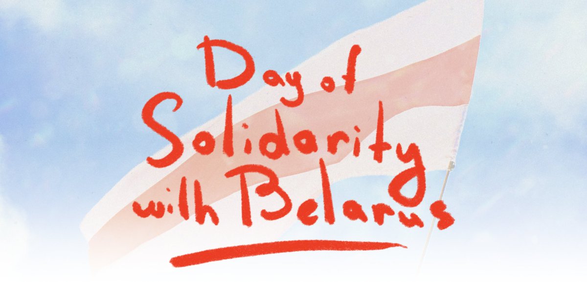 Today is the International Day of Solidarity with #Belarus. On the anniversary of the elections of August 9, 2020, we are calling the entire world community to #StandWithBelarus
🤍❤️🤍
standwithbelarus.org