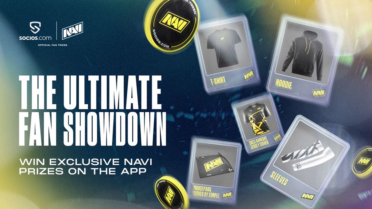 Attention NAVI Fan Token holders! We hosted the Ultimate Fan Showdown with @Socios_Gaming. @TonyaPredko and NAVI fan have completed quests and unlocked some gifts for you. To claim your rewards, watch the video and participate in the quiz at the link. go.navi.gg/ultimate