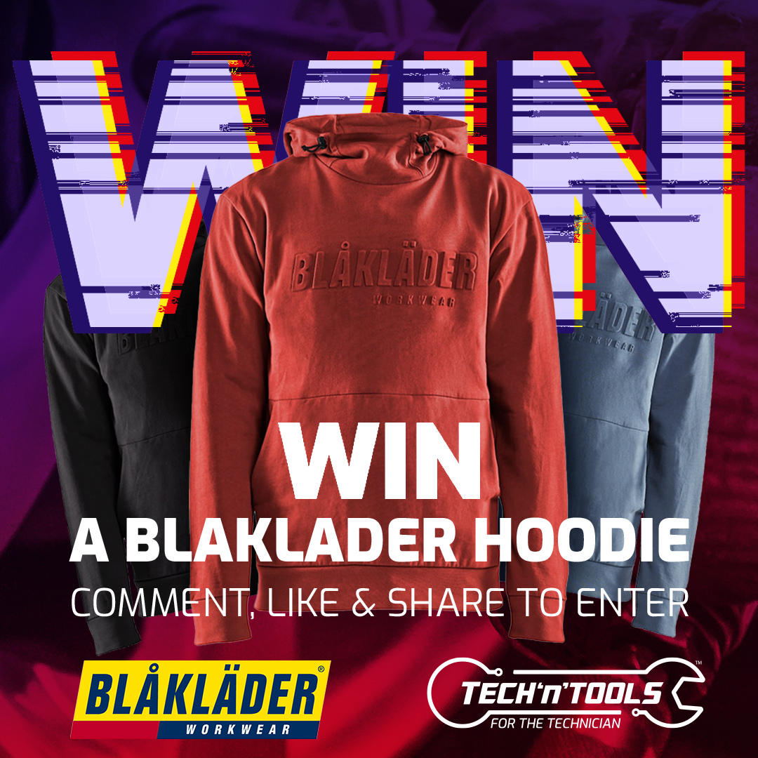WIN! WIN! WIN!

Simply Comment / Like / Share to be in with a chance to win a premium brand Blaklader hoodie.

We are also giving 10% OFF all Blaklader workwear to run along side our Giveaway.

T's and C's apply.

#forthetechnician #competition #tnt #blaklader #win #workwear