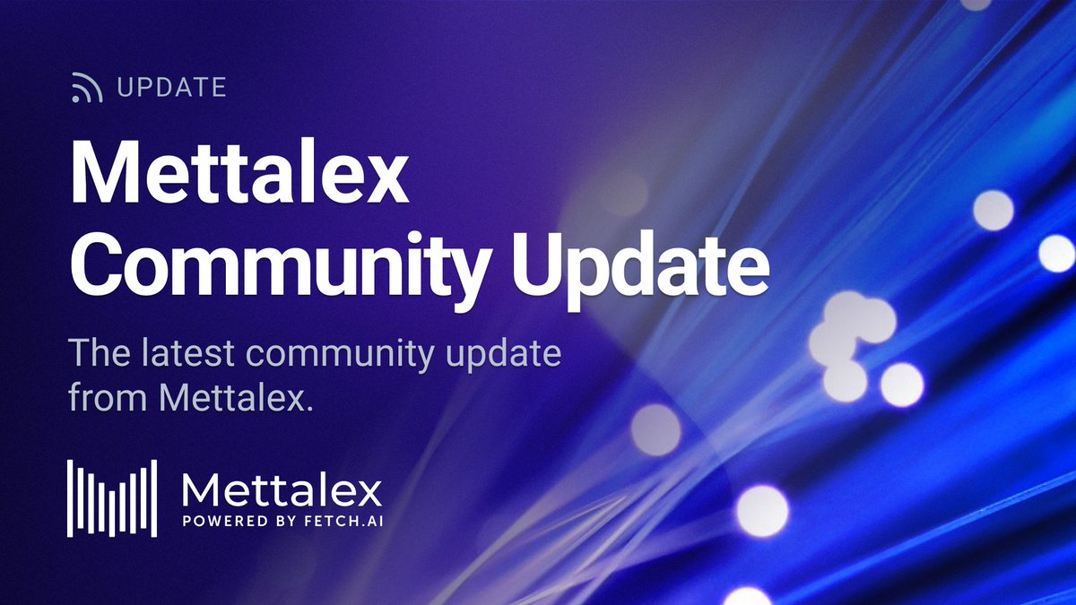 Mettalex's tweet photo. 📢The August Mettalex community update is now live!  Dive into the latest developments:
https://t.co/ClO3KgCEtO

#Mettalex #MettalexUpdate #FetchAI #Agents https://t.co/m8QTlsLoUU