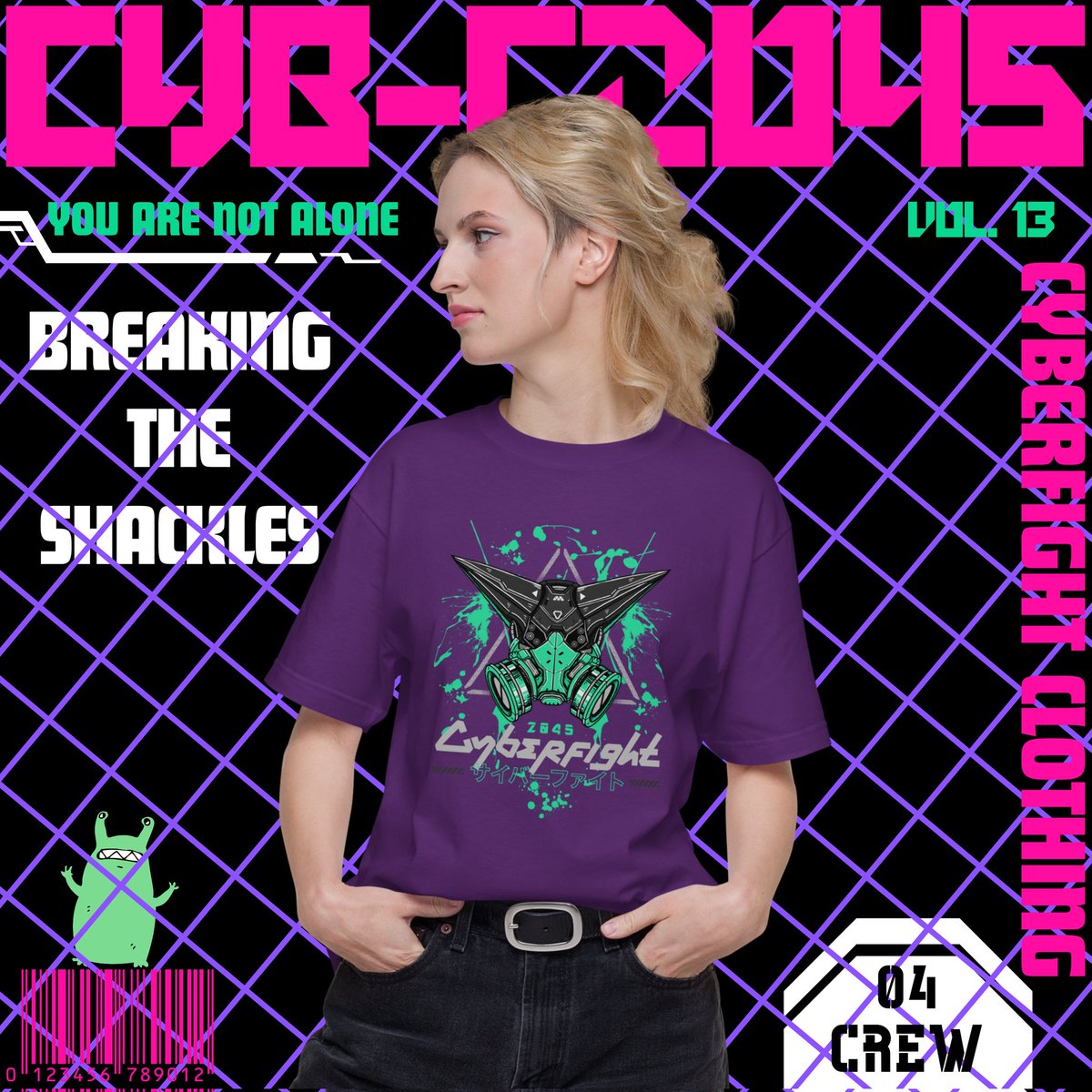 CyberfightC's tweet photo. Vol.13: Breaking The Shackles ⛓️⛓️
https://t.co/EWz9AKJZiP 
#cyberpunk #streetvibes #cybervibes #サイバーパンク #cyberpunk #magazinecover #streetstyle #streetvibe https://t.co/ynuVbbegmy